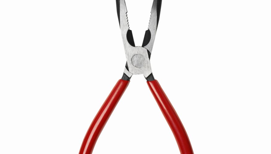 Close up of a pliers