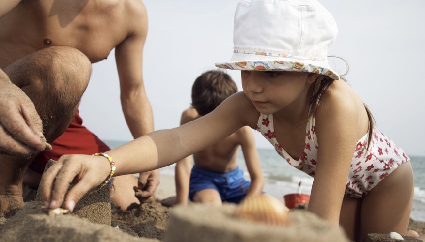 Have a sandcastle-building competition at the beach or in the backyard sandbox. Have a sandcastle-building competition at the beach or in the backyard sandbox.
