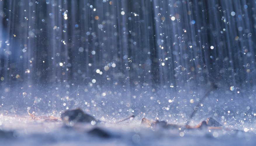 Photo Credit: David De Lossy/Photodisc/Getty Images Acidic rain makes things less alkaline.