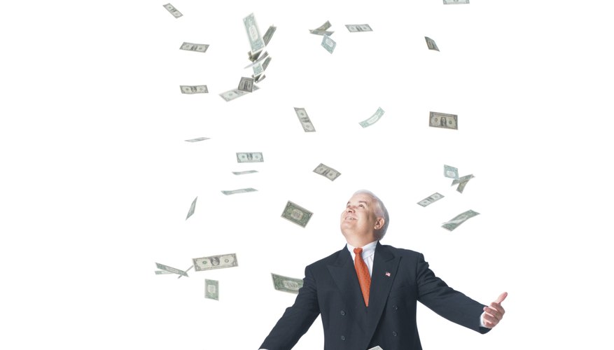 Manejo del dinero en efectivo en una organización.