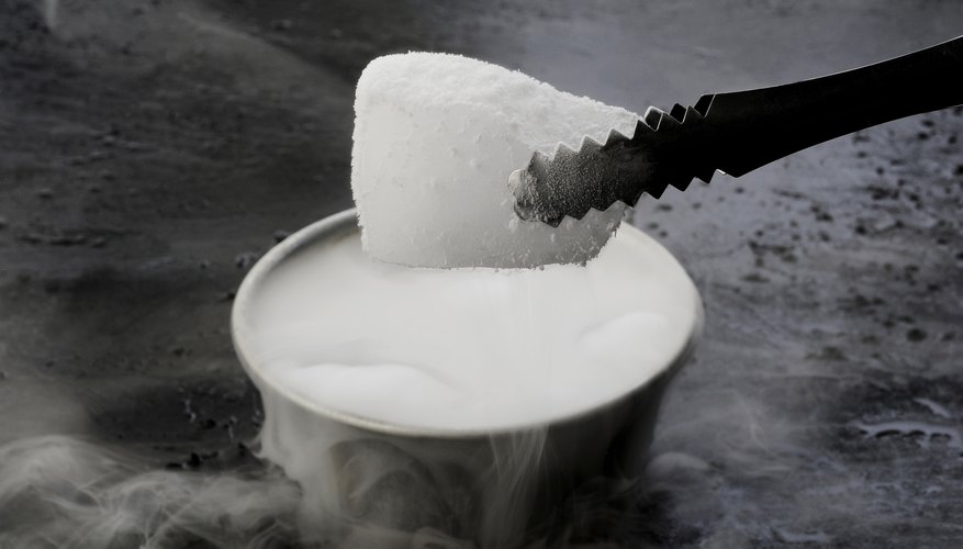 Sublimation of dry ice occurs at room temperature.