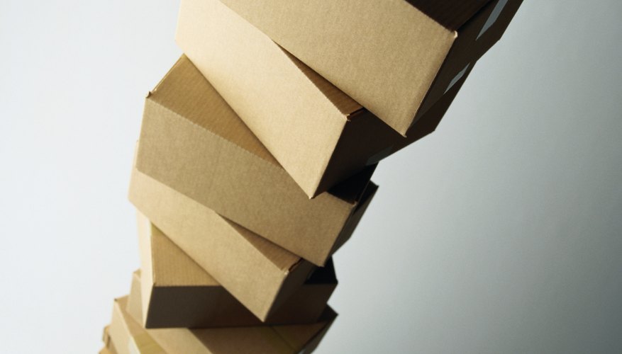 Cómo hacer edificios con cajas de cartón
