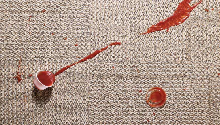 Stained carpets won't disqualify you from an FHA reverse mortgage.