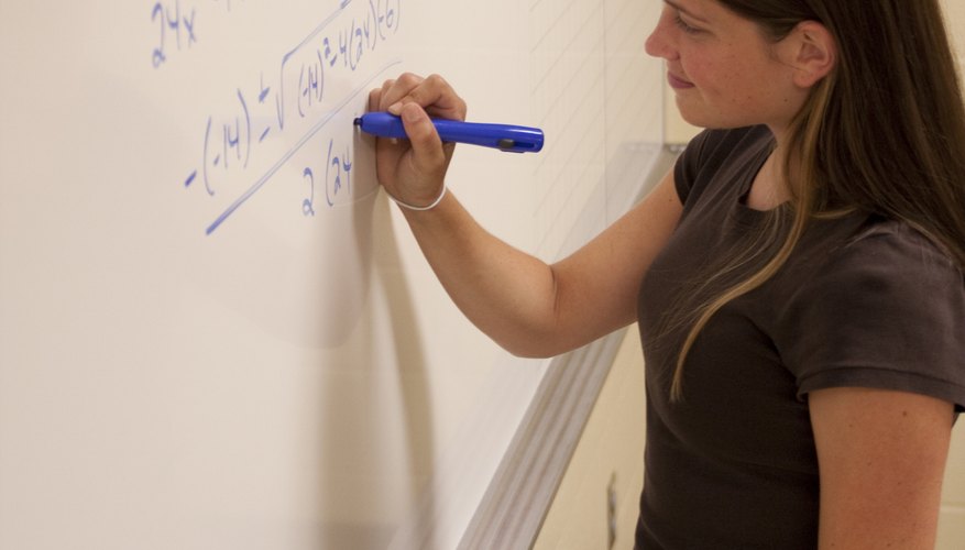 Photo Credit: Zimiri/iStock/Getty Images Students learn how to simplify monomials in algebra.