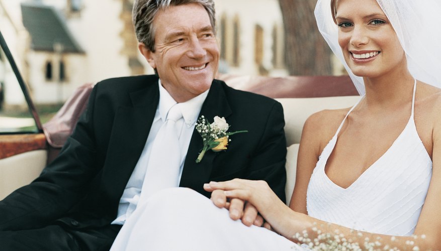 New wedding etiquette rules keep the bride's father smiling.