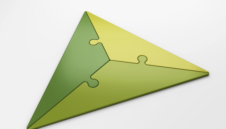 Photo Credit: NUMAX3D/iStock/Getty Images Finding the area of a triangle generally involves a simple multiplication problem.