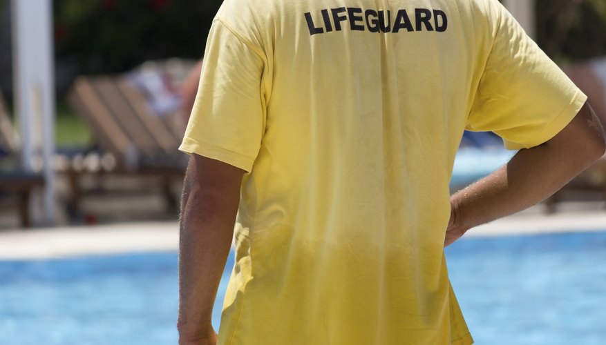 Lifeguard at the pool