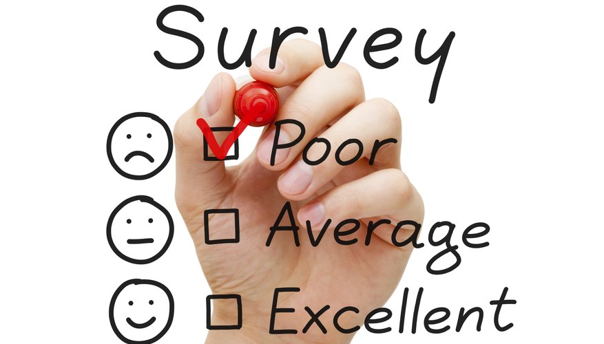 Survey Poor Evaluation