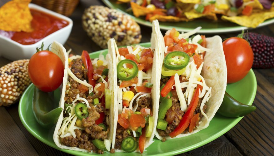 Beef taco