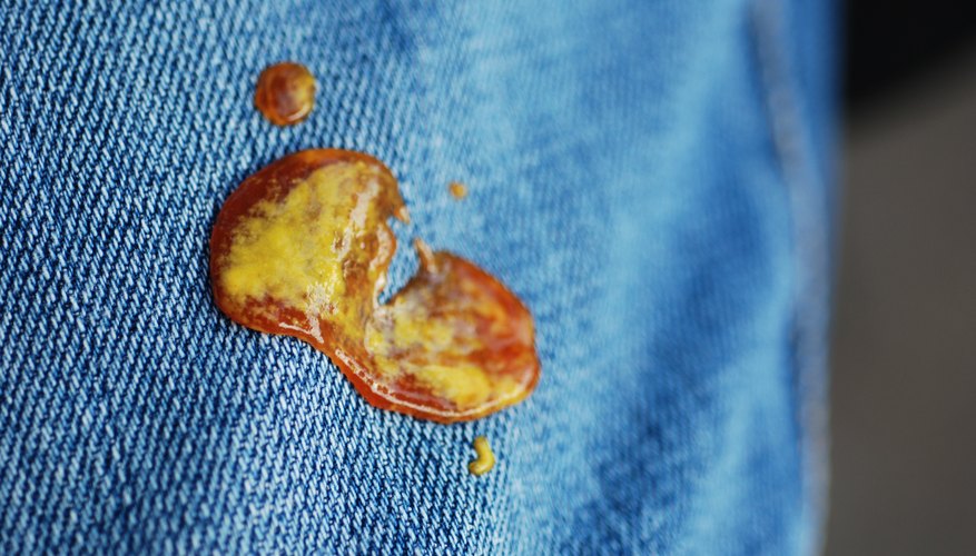 The enzymes in tide will remove stains. The enzymes in tide will remove stains.
