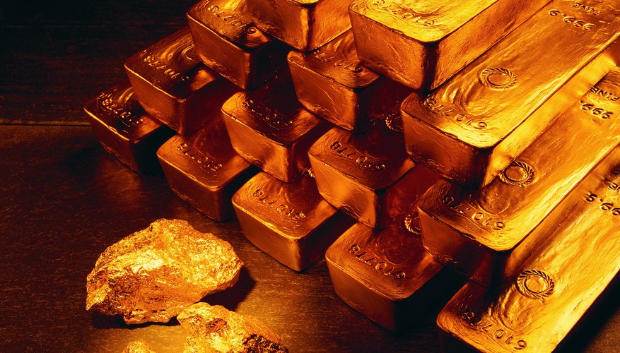 Los movimientos en los precios del oro están ligados a los movimientos en las tasas de interés.