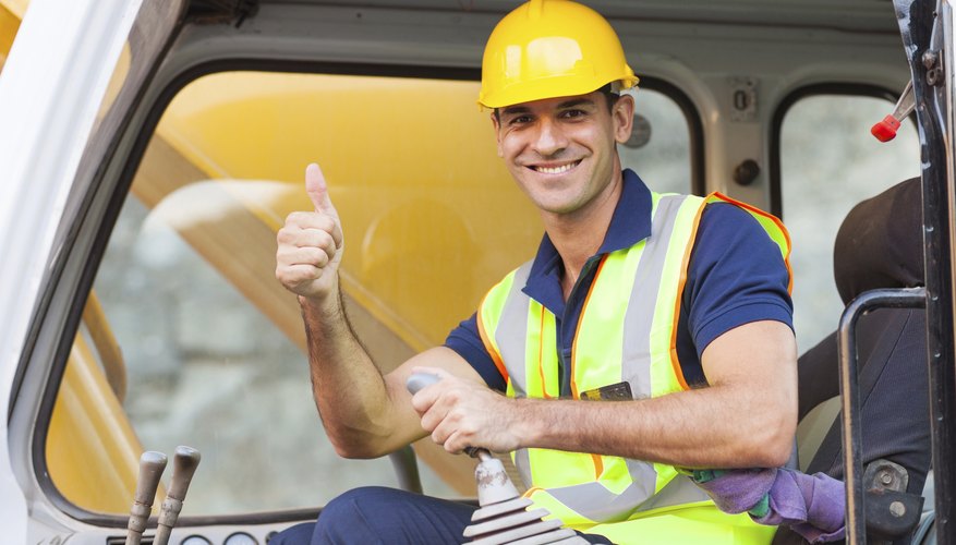 Photo Credit: michaeljung/iStock/Getty Images Heavy equipment worker.