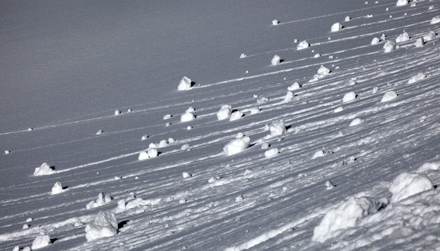 Small avalanches sometimes secure a snowpack against bigger ones. Small avalanches sometimes secure a snowpack against bigger ones.
