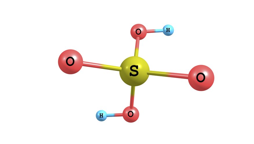 Photo Credit: ollaweila/iStock/Getty Images Sulfuric acid is a strong oxoacid that is highly corrosive.