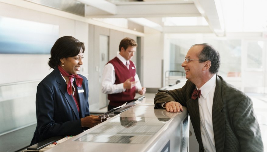 How To Become An Airline Ticket Agent Bizfluent