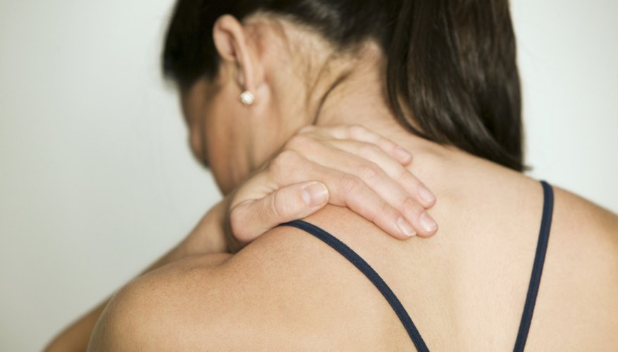 Examine the shoulder blade. Examine the shoulder blade.