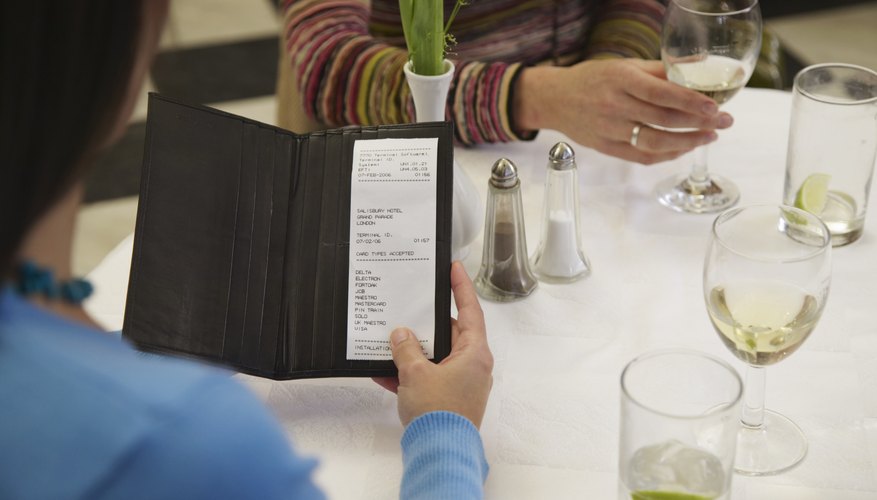 Always double-check your bill before you leave a restaurant.