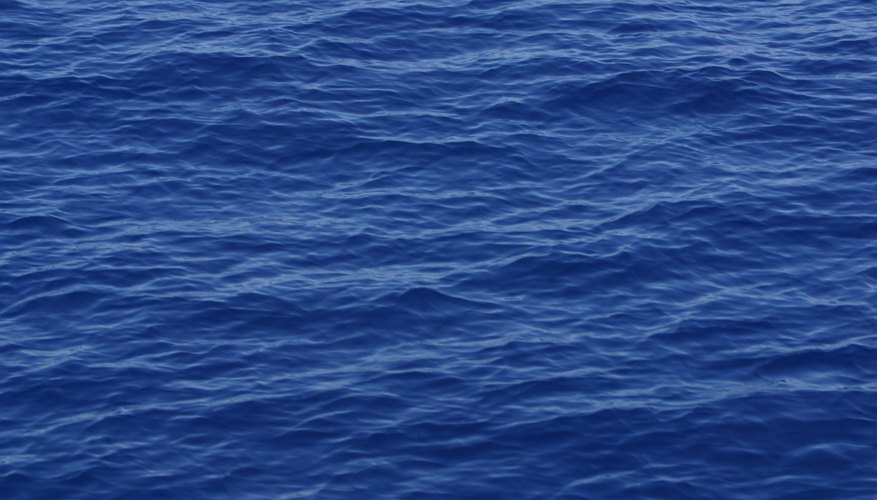El agua de mar fría puede contener más gases disueltos.