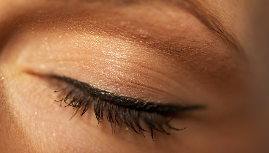 Close up of eyelid. Close up of eyelid.
