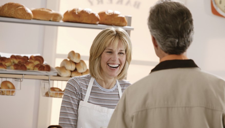 Photo Credit: Comstock Images/Stockbyte/Getty Images Greeting a customer