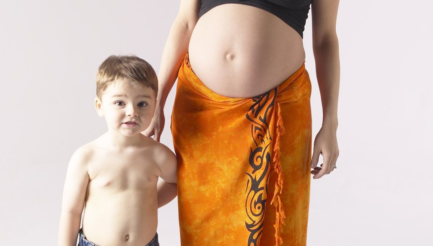 Making your own birthing skirt allows you to feel pretty and modest while giving birth. Making your own birthing skirt allows you to feel pretty and modest while giving birth.