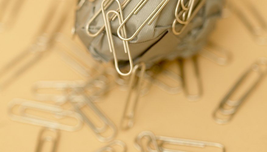Photo Credit: Jupiterimages/Photos.com/Getty Images You can use paper clips to test whether an object is magnetic.