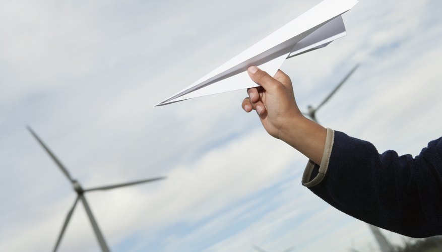 Photo Credit: moodboard/moodboard/Getty Images Close-up of folded paper airplane