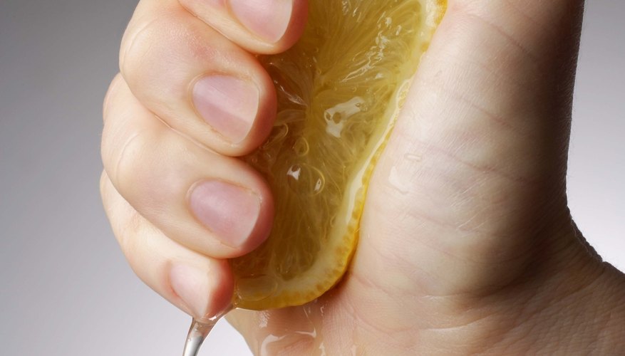 Photo Credit: Jupiterimages/Goodshoot/Getty Images Loads of chemistry inside that lemon.