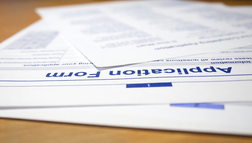 Photo Credit: Oktay Ortakcioglu/iStock/Getty Images Fill out the application form to the best of your ability.