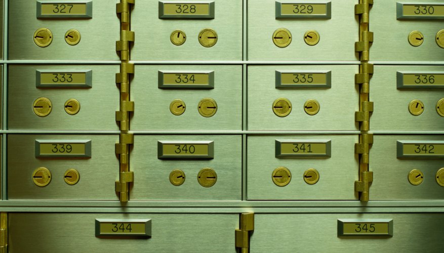 bank safe deposit box rules