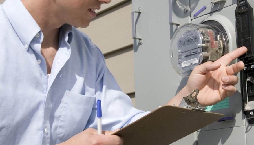Home inspectors examine electric systems to determine the available power supplies.