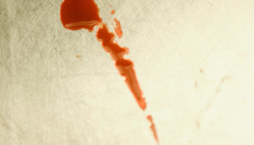 Sangre falsa sin dejar manchas.
