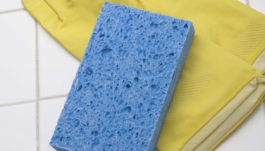 Photo Credit: Jupiterimages/Comstock/Getty Images Cellulose sponges were introduced in 1931.