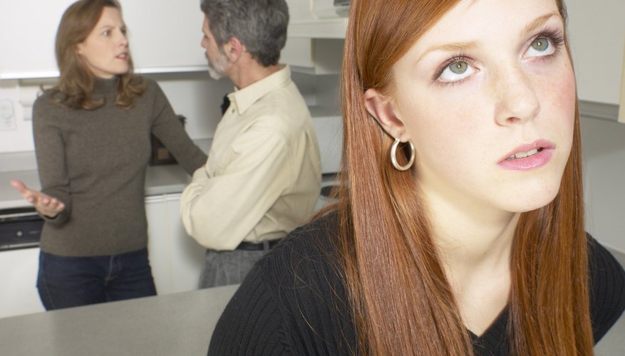 Parents arguing in front of child Parents arguing in front of child