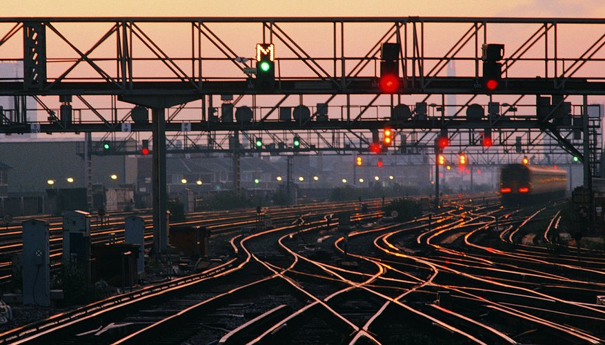 Viajar en tren.