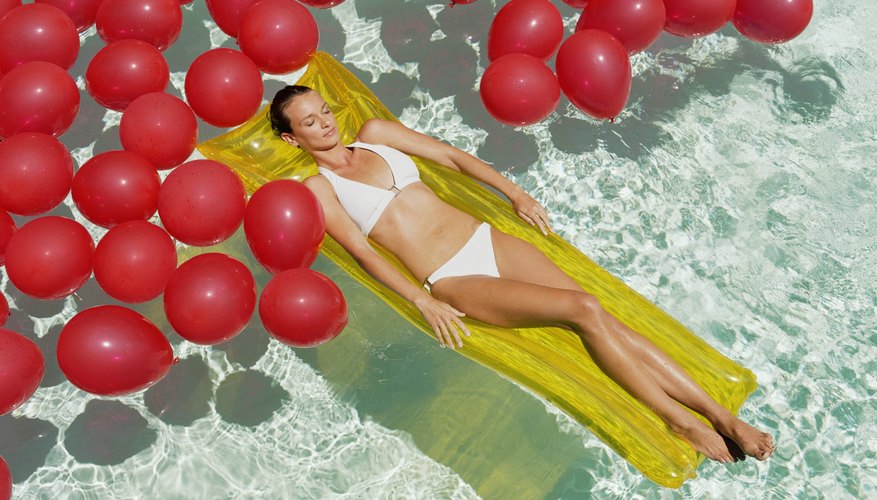 If you make balloons heavy enough, you can float over them instead of through them. If you make balloons heavy enough, you can float over them instead of through them.