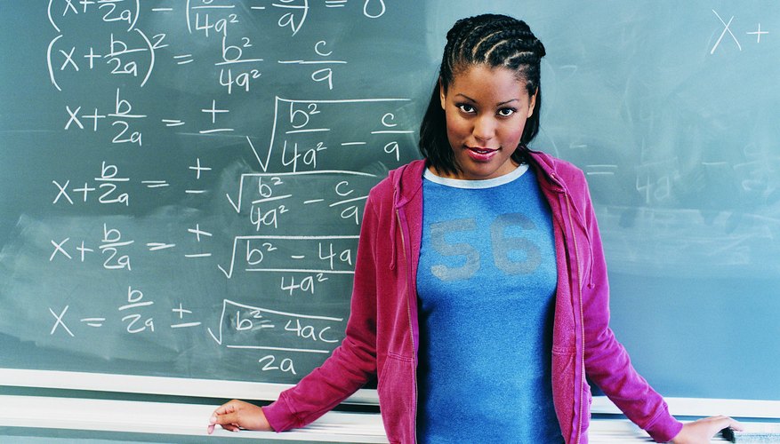 Photo Credit: Digital Vision./Digital Vision/Getty Images The quadratic formula is one way to solve quadratic equations.
