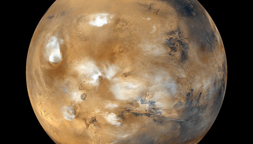 Mars as seen from the Mars Global Surveyor Mars as seen from the Mars Global Surveyor