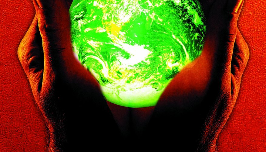 Photo Credit: Stockbyte/Stockbyte/Getty Images Making green choices can help reduce detrimental environmental effects.