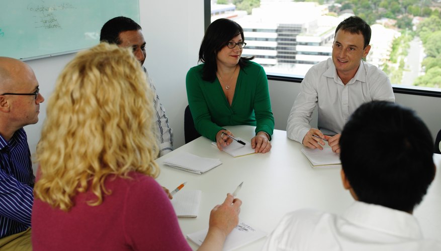 Business people in meeting