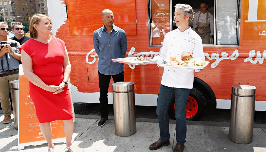 Luvo Food Truck Kick Off With Derek Jeter