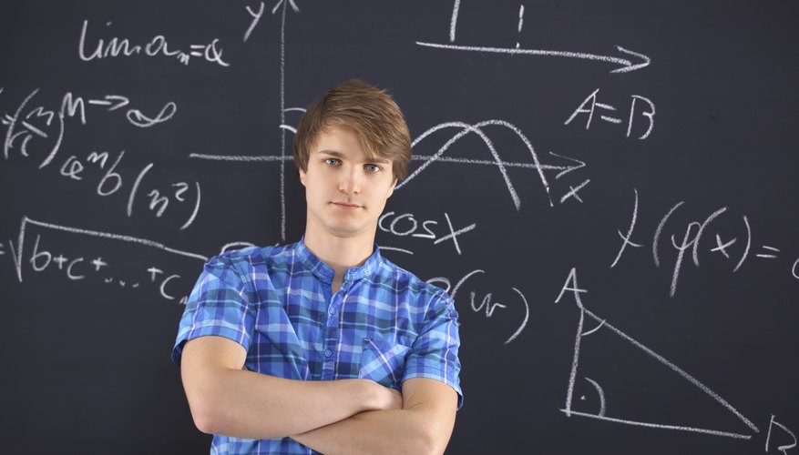 Photo Credit: robertprzybysz/iStock/Getty Images You can use a formula to figure out values of variables in geometric figures.