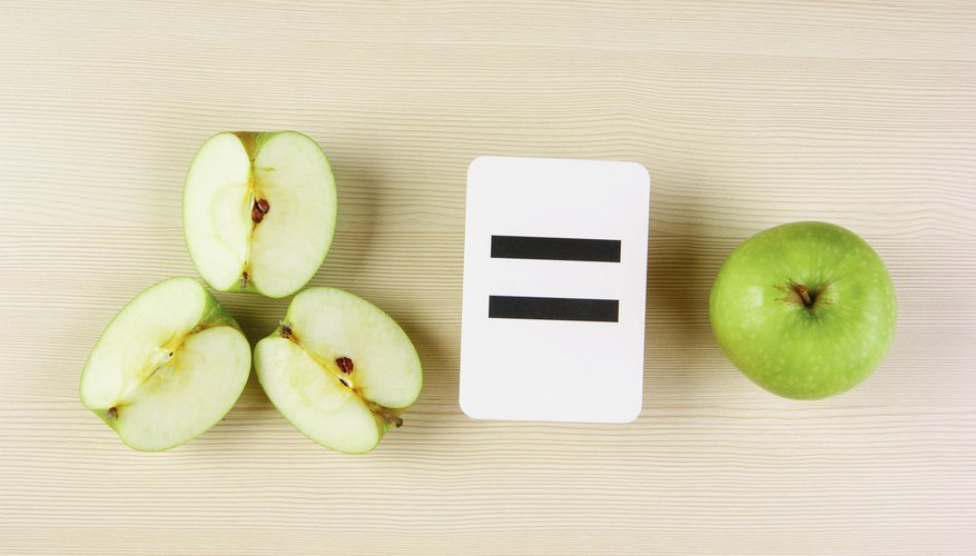Photo Credit: Ballun/iStock/Getty Images Forming equivalent fractions requires changing both the numerator and denominator of a fraction.