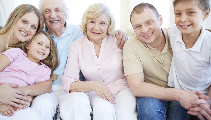 Portrait of smiling family Portrait of smiling family