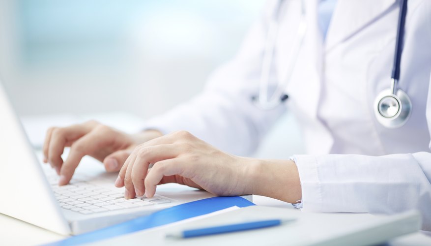 Photo Credit: shironosov/iStock/Getty Images Pediatrician in office