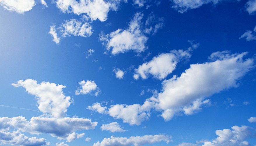 Condensed water vapor can create clouds. Condensed water vapor can create clouds.