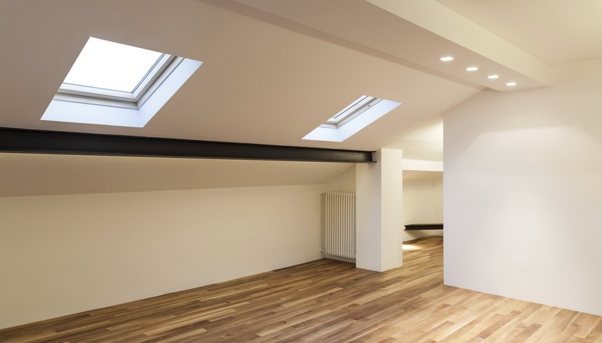 The interior of a nice loft. The interior of a nice loft.