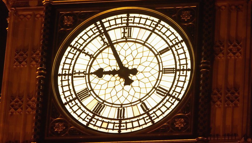 Los primeros relojes mecánicos datan del siglo 13.