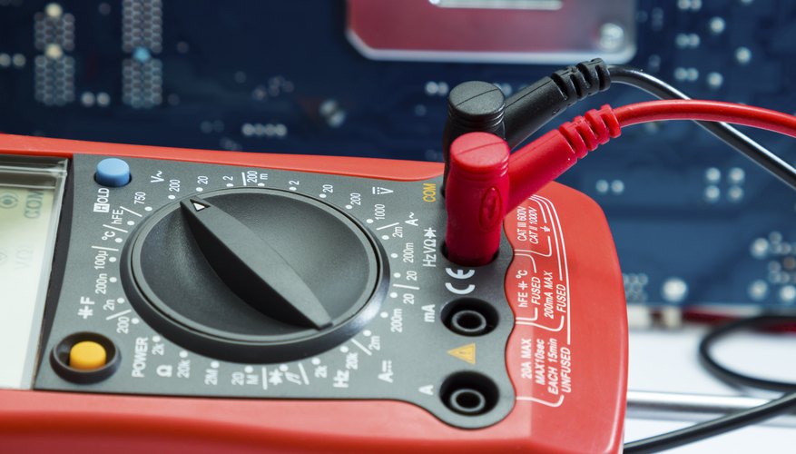 Photo Credit: Yauhenka/iStock/Getty Images Close-up of a digital multimeter