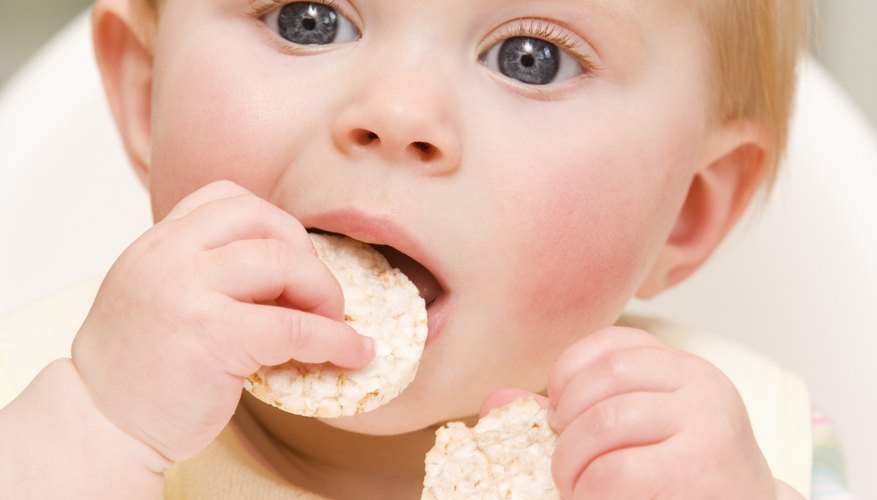 Teething biscuits are a convenient snack. Teething biscuits are a convenient snack.